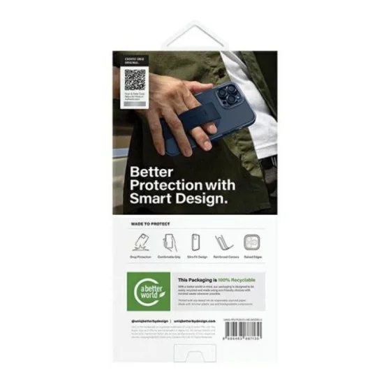 Cover Iphone 15 Pro Magsafe Heldro Uniq (Deep Blue)